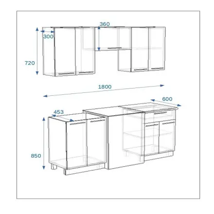 Акация - 7 (1800 мм)