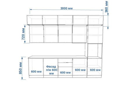 Фаска Тальк Пикрит - 21 (3000 мм)