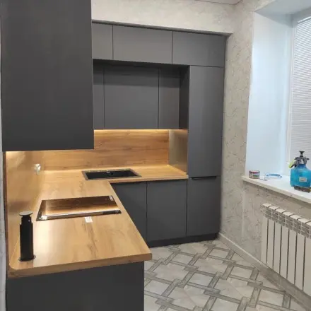 Кухня Графит Дуб Вотан 2